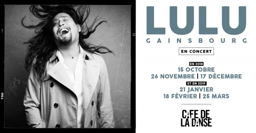 Lulu Gainsbourg - Concert au Café de la danse