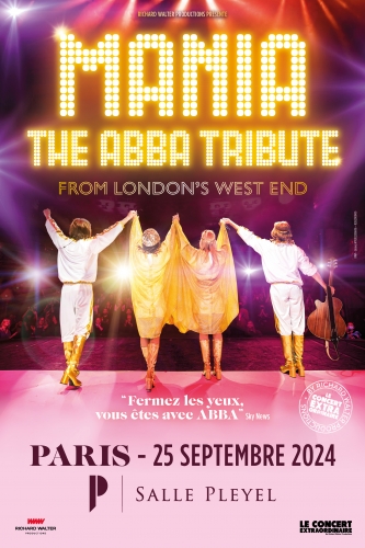 Mania, Abba, Tribute, Salle Pleyel
